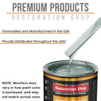 Frost Green Metallic - Urethane Basecoat with Clearcoat Auto Paint - Complete Slow Gallon Paint Kit - Professional Gloss Automotive Car Truck Coating