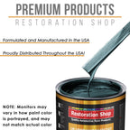 Dark Turquoise Metallic - Urethane Basecoat with Clearcoat Auto Paint - Complete Medium Gallon Paint Kit - Professional Automotive Car Truck Coating