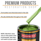 Synergy Green Metallic - Urethane Basecoat with Premium Clearcoat Auto Paint (Complete Medium Gallon Paint Kit) Professional Gloss Automotive Coating
