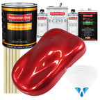 Firethorn Red Pearl Urethane Basecoat with European Clearcoat Auto Paint - Complete Gallon Paint Color Kit - Automotive Refinish Coating