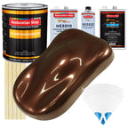 Whole Earth Brown Firemist - Urethane Basecoat with Premium Clearcoat Auto Paint - Complete Slow Gallon Paint Kit - Professional Automotive Coating