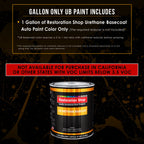 Saturn Gold Firemist - Urethane Basecoat Auto Paint - Gallon Paint Color Only - Professional High Gloss Automotive, Car, Truck Coating