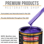 Firemist Purple - Urethane Basecoat Auto Paint - Quart Paint Color Only - Professional High Gloss Automotive, Car, Truck Coating