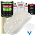 Wispy White - LOW VOC Urethane Basecoat with European Clearcoat Auto Paint - Complete Gallon Paint Color Kit - Automotive Coating