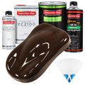 Dakota Brown - LOW VOC Urethane Basecoat with European Clearcoat Auto Paint - Complete Quart Paint Color Kit - Automotive Coating