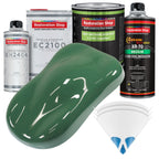 Transport Green - LOW VOC Urethane Basecoat with European Clearcoat Auto Paint - Complete Quart Paint Color Kit - Automotive Coating