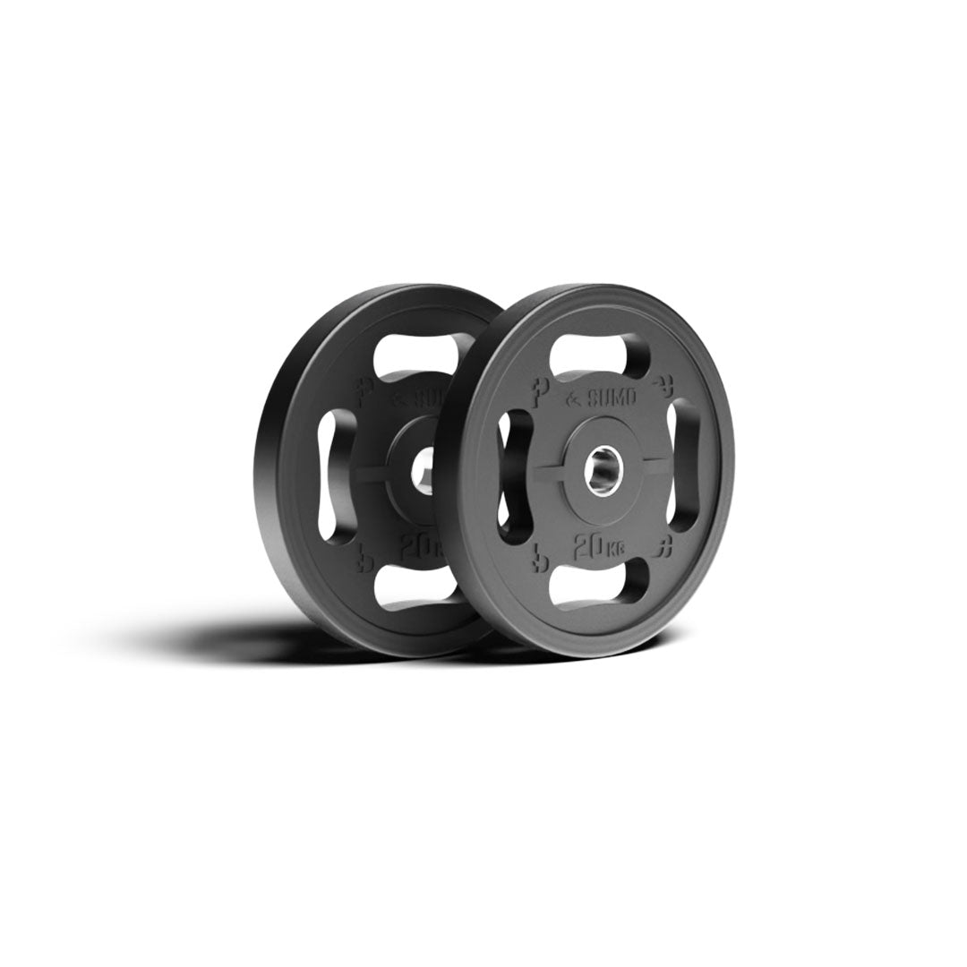 20kg Quad Grip Weight Plates (Pair)