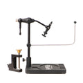 Rambler Nomad Vise designed for precise fly tying with adjustable jaws, sturdy base, and metal clamp for secure attachment to work surfaces.