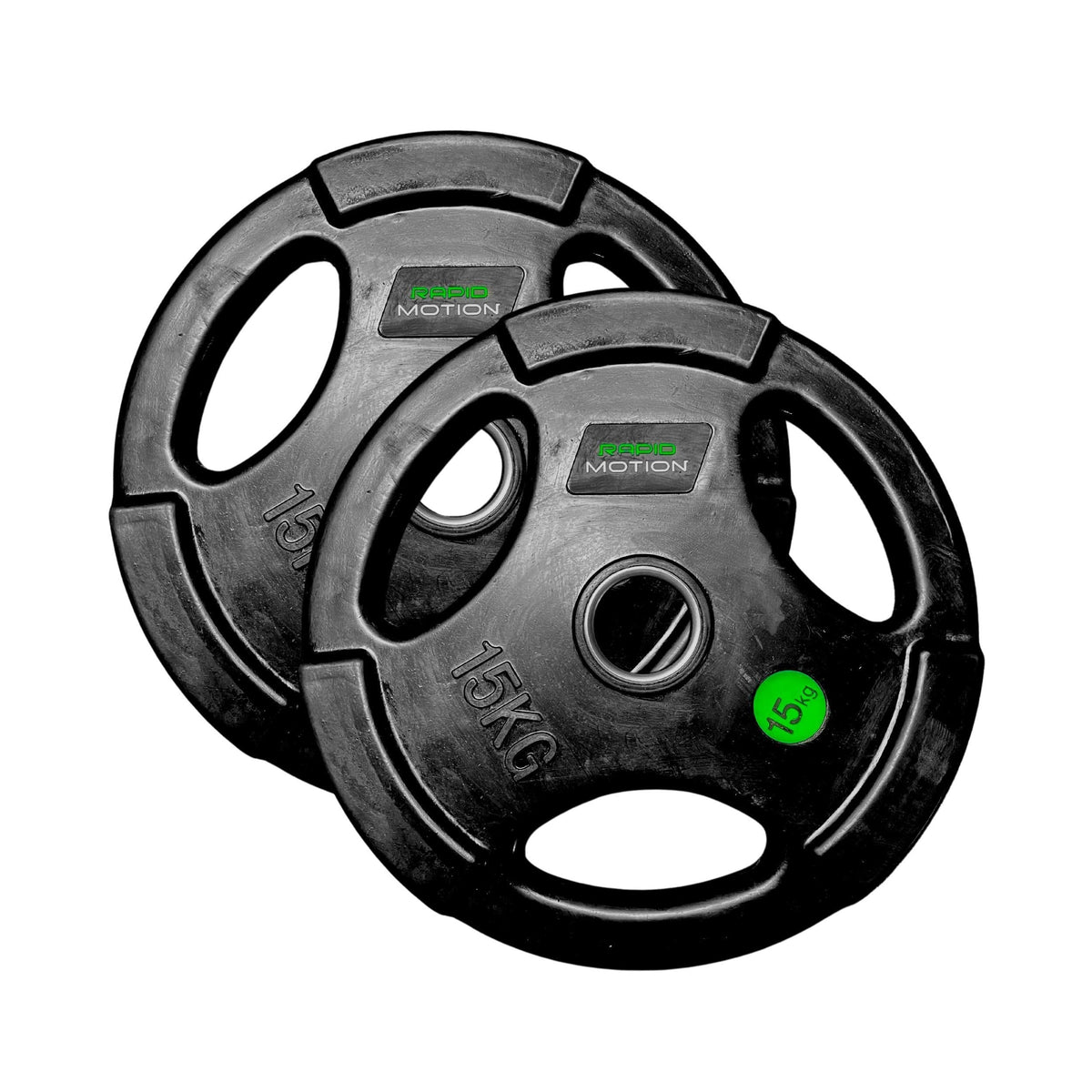 Rapid Motion Olympic Rubber Weight Plates