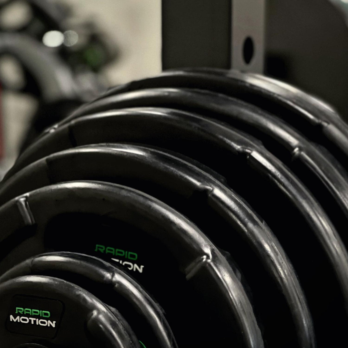 Rapid Motion Olympic Rubber Weight Plates