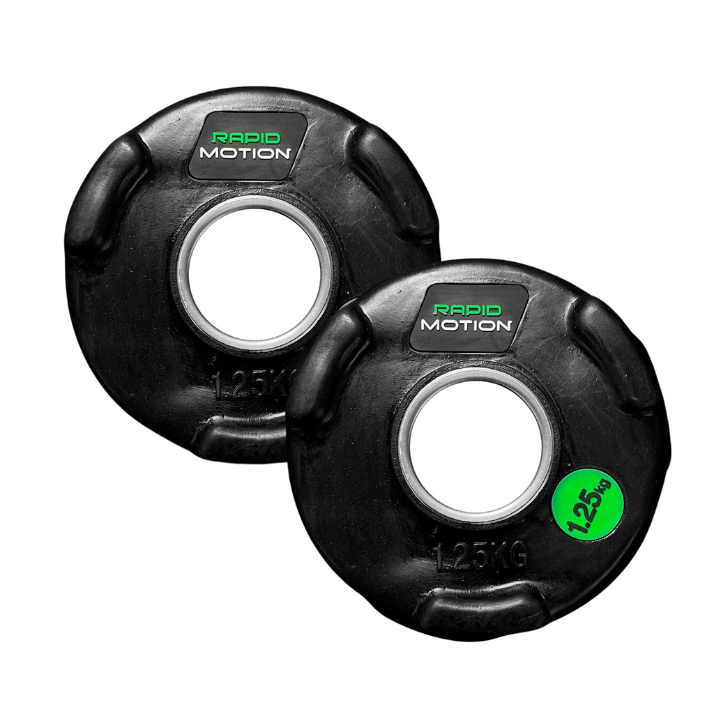 Rapid Motion Olympic Rubber Weight Plates
