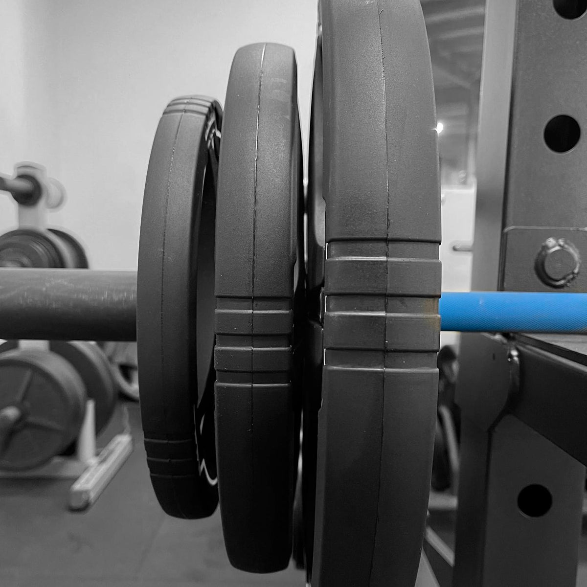 Rapid Motion Urethane Quad-Grip Olympic Weight Plates