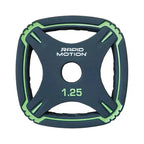 '-Standard PU Pump Bar Set Weight Plates-Gym Direct