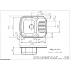 Single Bowl 2TH Stainless Steel Kitchen Sink