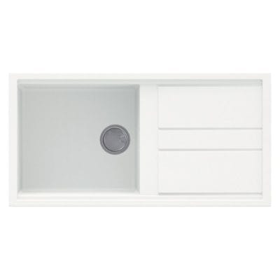 Best 480 Elleci 1 Bowl Granite Kitchen Sink - All Colours