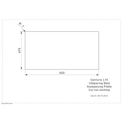 Elite Centurio L1.5 Stainless Steel Integrated Kitchen Sink