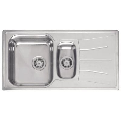 Comfort Diplomat 1.5 Stainless Steel Inset Kitchen Sink