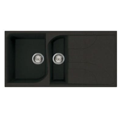 Reginox Ego 475 Elleci Granite 1.5 Bowl Kitchen Sink - All Colours - Reginox