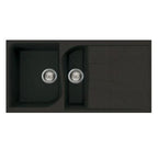 Reginox Ego 475 Elleci Granite 1.5 Bowl Kitchen Sink - All Colours - Reginox