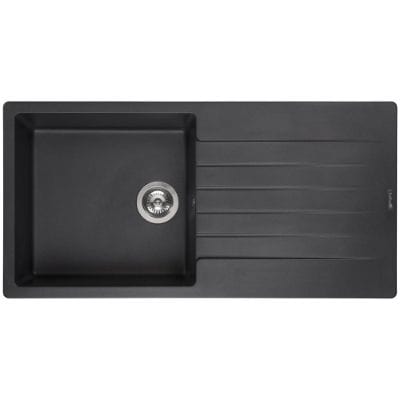 Reginox Harlem 1 Bowl Granite Composite Kitchen Sink - All Colours - Reginox