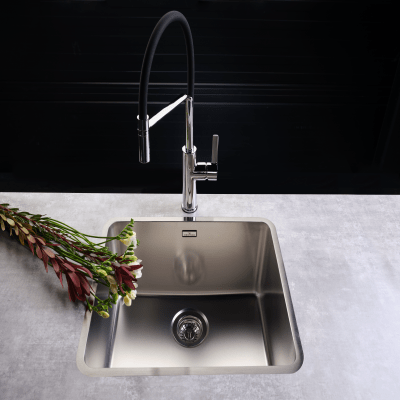 Reginox Kansas 40 x 40 Integrated Stainless Steel Kitchen Sink