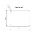 Kansas 50 x 40 Integrated Stainless Steel Kitchen Sink