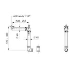 Panama Space Saving Siphon Kit