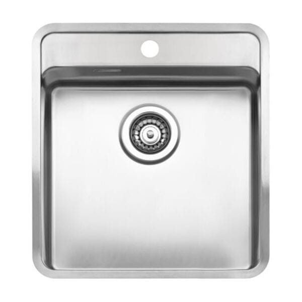 Ohio 40 x 40 Tapwing Stainless Steel Kitchen Sink