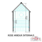 Rose Arbour - 4ft x 2ft (Pressure Treated)