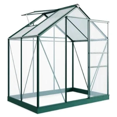 Rosette Hobby Aluminium Polycarbonate Greenhouse  - All Sizes