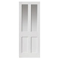 Rushmore White Primed Glazed Internal Door - 1981mm x 762mm