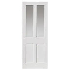 Rushmore White Primed Glazed Internal Door - 1981mm x 762mm