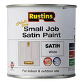 Rustins Quick Dry Small Job Satin Paint - White x 250ml