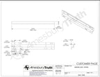 S3016 - GEMINI 2 POINT KEEPER Dual Hook Box Strike Keeper for Sliding Patio Door