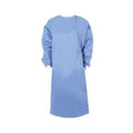 Medline OPS Essential Disposable Surgical Gowns 36 Pack - L 120cm - Blue