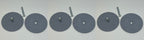 S9005 Don-Jo BF 161  Hole Filler Plate Cover 2-1/8in, Gray Primed