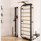 Muscle Motion Stall Bar Swedish Ladder - Lifestyle Series