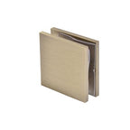 CRL Square Style Hole-In-Glass Fixed Panel U-Channel