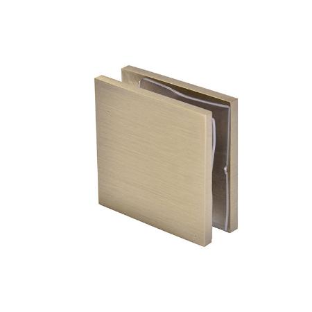 CRL Square Style Hole-In-Glass Fixed Panel U-Channel