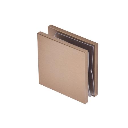 CRL Square Style Hole-In-Glass Fixed Panel U-Channel