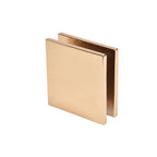 CRL Square Style Hole-In-Glass Fixed Panel U-Channel