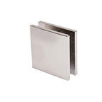 CRL Square Style Hole-In-Glass Fixed Panel U-Channel