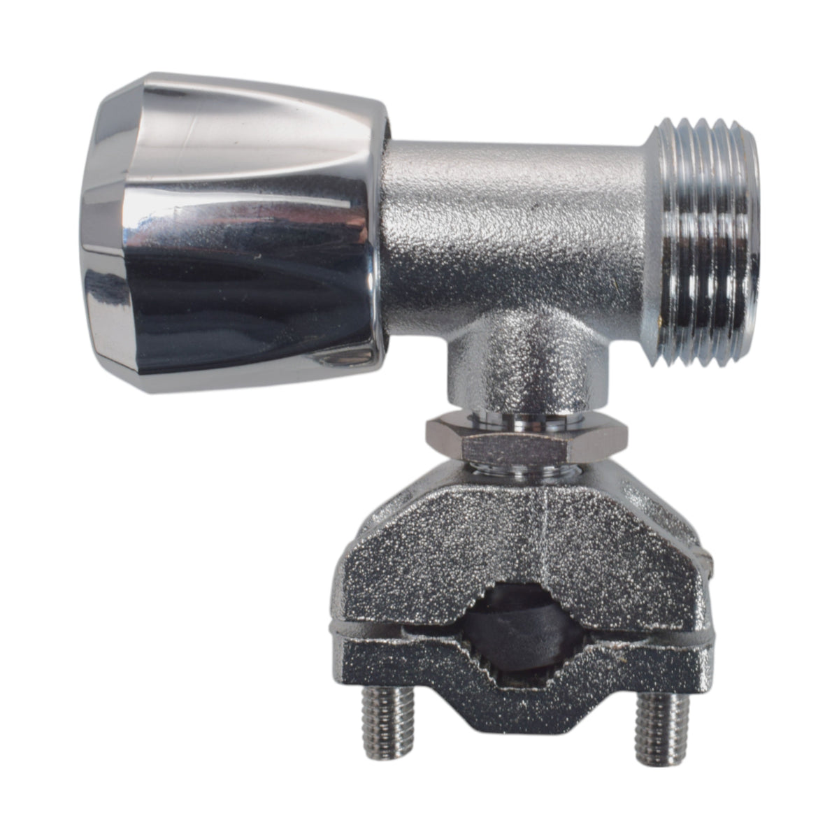 Brass Barbed Bib Tap FULL Connection Kit x2