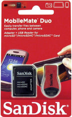 SanDisk USB 2.0 Card Reader SD Adapter MicroSD SDHC SDXC SDDRK-121-B35 Black