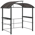 8' x 5' Grill Gazebo Canopy with Side Shelves