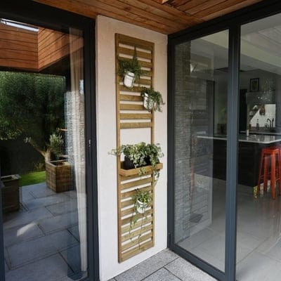 Forest Slatted Wall Planter