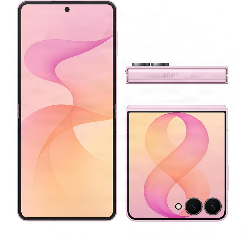 Samsung Galaxy Z Flip8 256GB 12GB RAM 5G AI Unlocked Folding Smartphone Pink