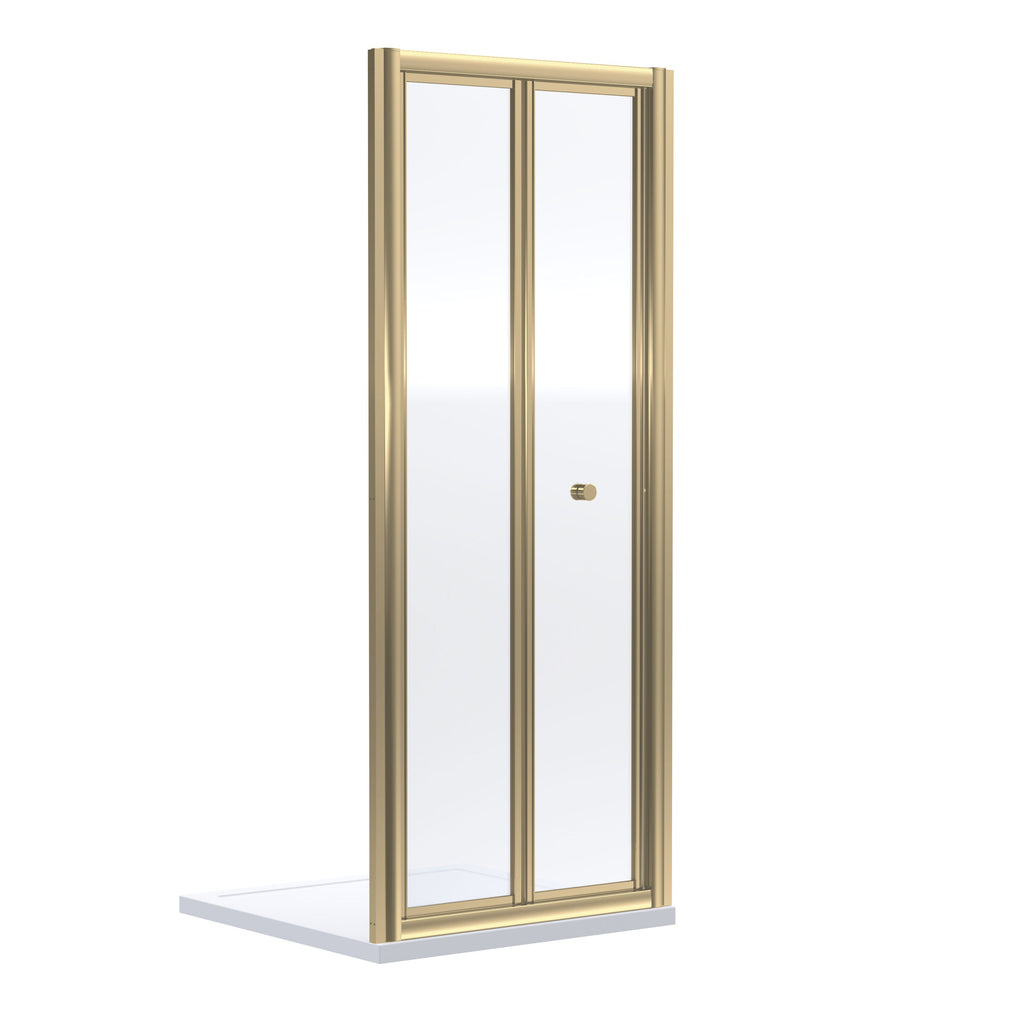Matrix 4mm Glass Recessed Bi-fold Shower Door