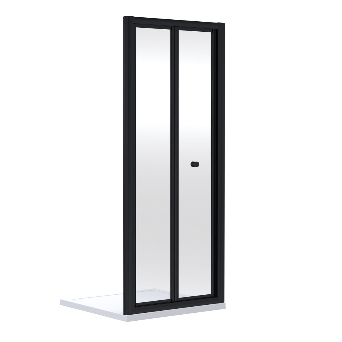 Matrix 4mm Glass Recessed Bi-fold Shower Door