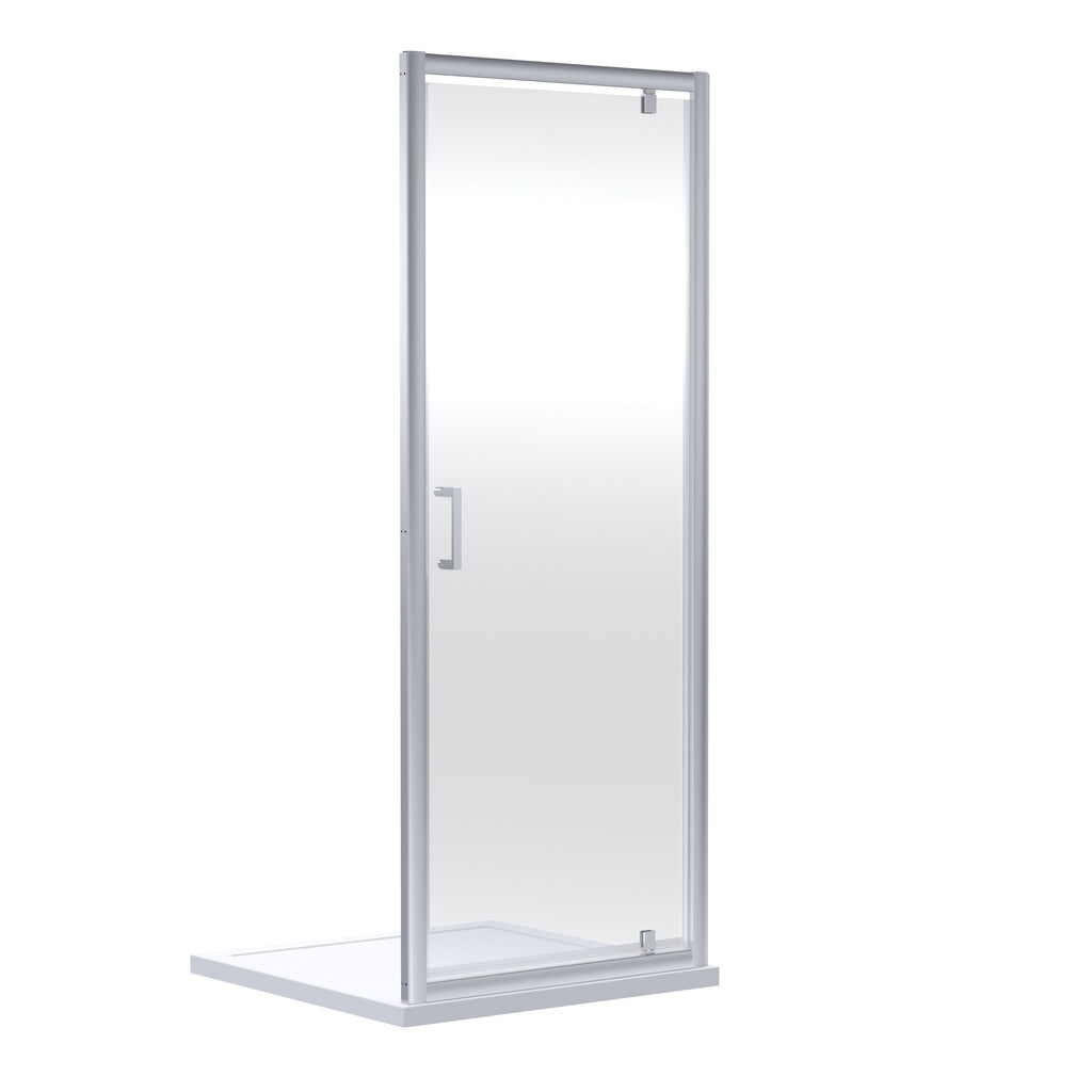 Matrix 6mm Glass Recessed Pivot Shower Door